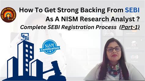 How To Get Strong Backing From SEBI As A NISM Research Analyst 2nd