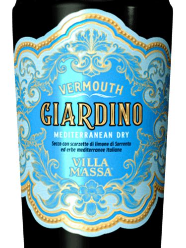 N V Villa Massa Giardino Mediterranean Dry Vermouth Vivino US