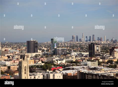 Hollywood Downtown Los Angeles Los Angeles California Usa Stock