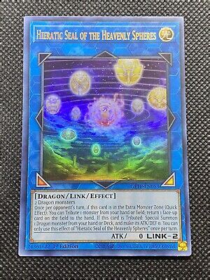 Yugioh Hieratic Seal Of The Heavenly Spheres Gftp En Ultra Rare