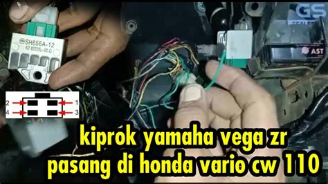 VARIO CW 110 PAKAI KIPROK YAMAHA VEGA ZR CARA MERUBAH JALUR KABEL