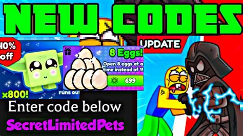 Push Simulator New Codes Secret Limited Pet Codes Codes For Push