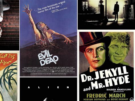 Classic Horror Movie Posters Wallpaper