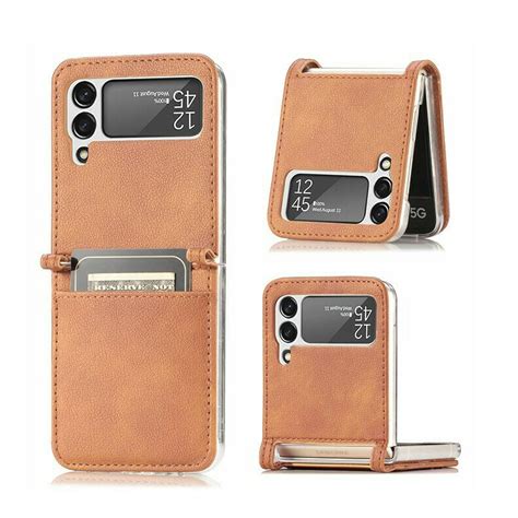 Litchi Pattern Folding Leather Shockproof Card All Inclusive