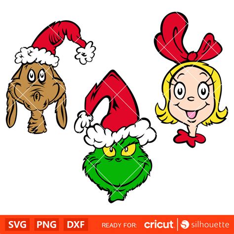 Cindy Lou Who Max Grinch Bundle Svg Christmas Svg Merry Grinchmas Svg