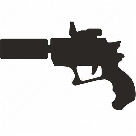 Colt Futuristic Gun Pistol Weapon Icon Download On Iconfinder