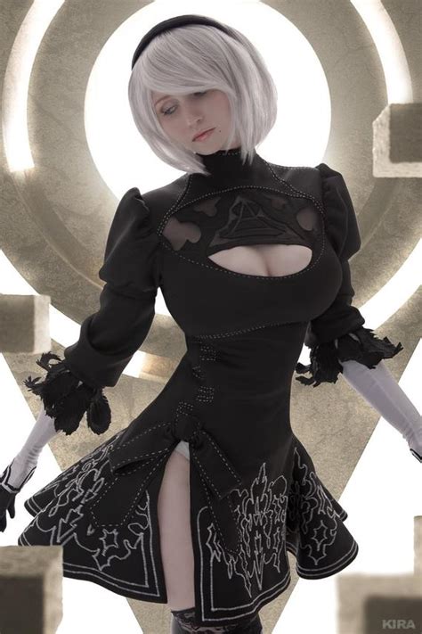 Nier Automata Yorha 2b Cosplay Suit Anime Women Outfit 46 Off