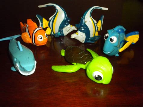 Disney Finding Nemo Mcdonalds Toys Lot Of 6 Finding Nemo