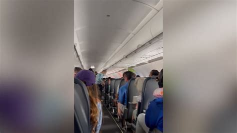 Terror As Spirit Airlines Flight Erupts Into Flames With Passengers