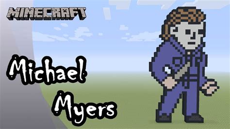 Michael Myers Pixel Art Grid