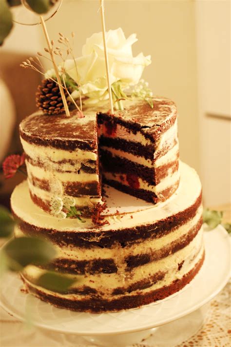 Vegane Hochzeitstorte Naked Cake MaVie Food Vegan