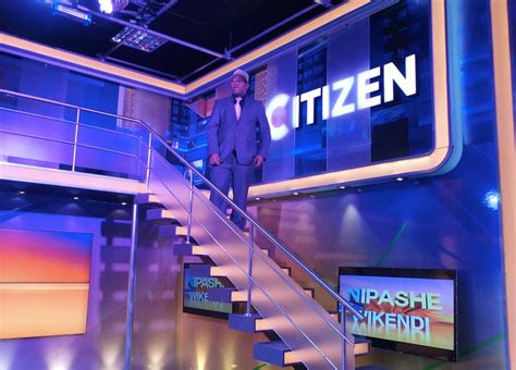 Photos Citizen Tv Launches New Sleek Newsroom Studio