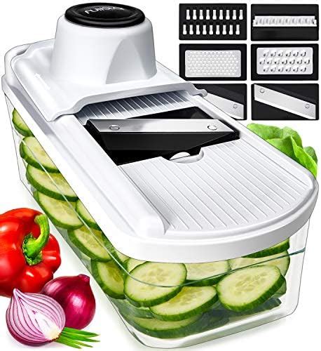 T GOGO Mandoline De Cuisine Manuelle 13 In 1 Coupe Legumes