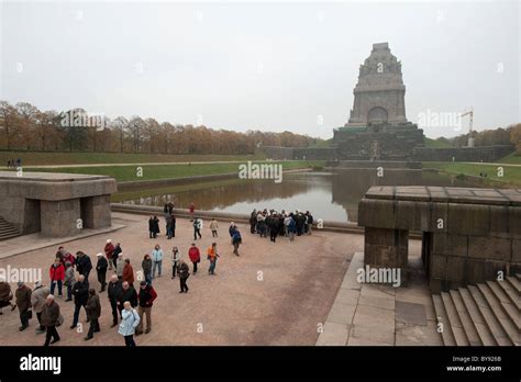 Monument De La Bataille Des Nations Banque De Photographies Et Dimages