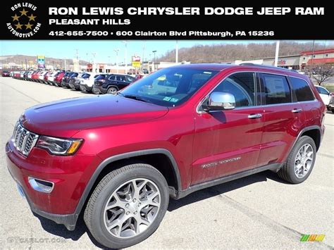 2021 Velvet Red Pearl Jeep Grand Cherokee Limited 4x4 141451021 Photo