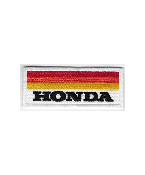 Patch Badge Emblema Bordado Para Coser Mmx Mm Honda