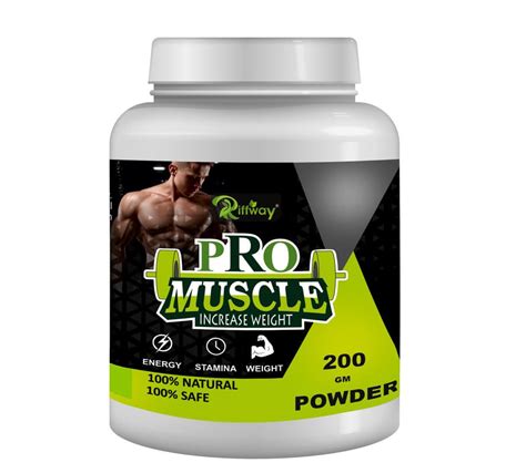 Buy Pro Muscle Weight Gain Powder Y Body Gain Without Reduces Muscle