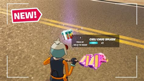 How And Where To Find New Exotic Chili Chug Splash Fortnite Exotic