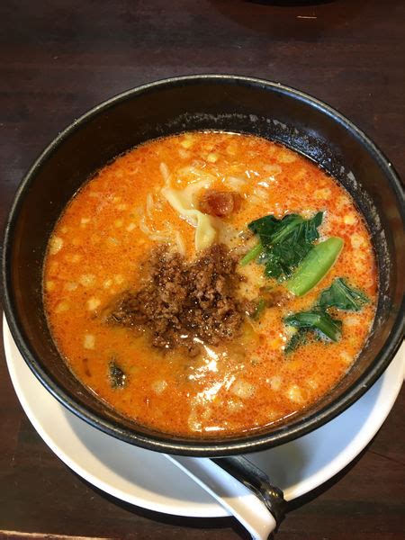 『坦々麺 780円』ユタの店のレビュー ラーメンデータベース