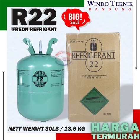 Jual FREON R22 REFRIGANT PREON R22 TABUNG ISI 13 6 KG REFRIGANT