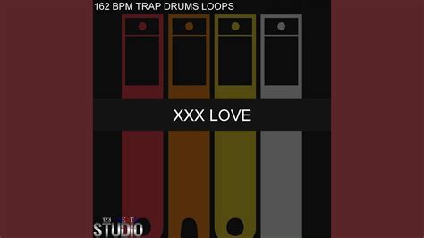 162 Bpm Trap Drums Loops Xxx Love Youtube