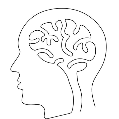 Premium Vector Continuous Single Line Drawing Human Head With Brain