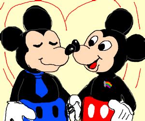 Gay Mickey Mouse Drawception