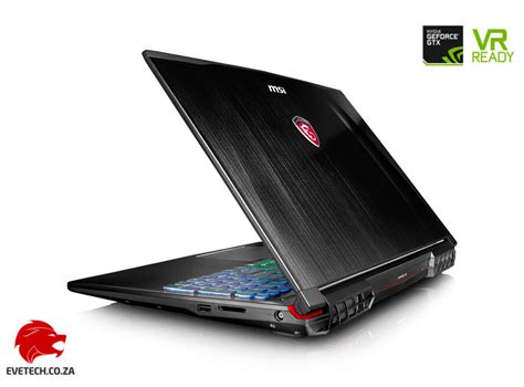 Buy MSI GE62MVR 7RG GTX 1070 Gaming Laptop With 32GB RAM At Evetech Co Za