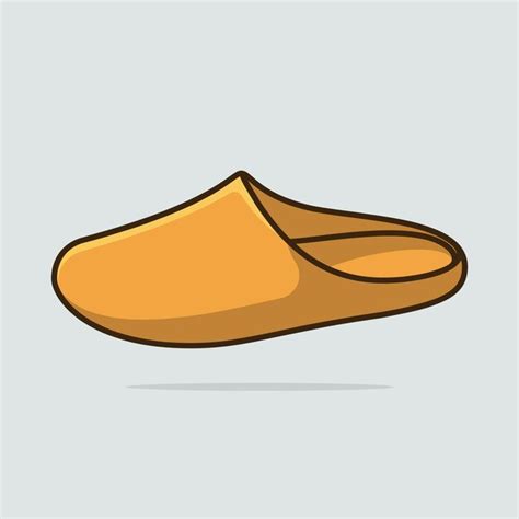 Premium Vector Slippers Cartoonish Vector Illustration Design