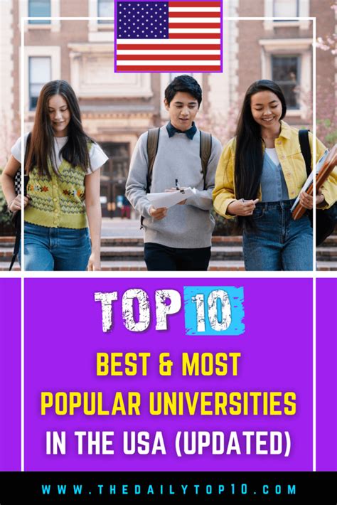 Top 10 Best & Most Popular Universities in the USA (Updated)