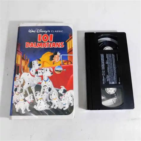 101 DALMATIANS VHS 1263 Walt Disney Classic Black Diamond Edition