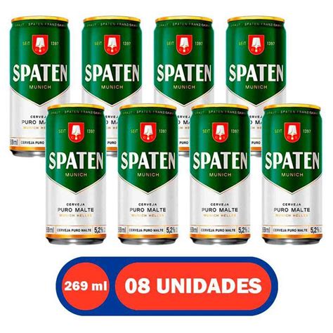 Cerveja Spaten Puro Malte Long Neck 355ml Pontofrio