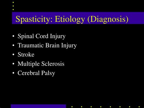 Ppt Intrathecal Baclofen Pump And Other Management Strategies For Spasticity William O Mckinley