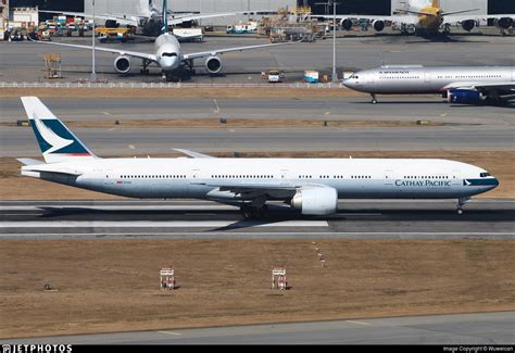 B Kqx Boeing Er Cathay Pacific Airways Wuweican Jetphotos