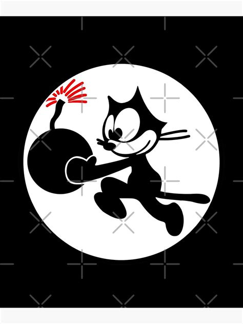 "Felix The Cat Squadron 31 (VFA-31 Strike Fighter Squadron) Tomcatters" Poster by IQTees | Redbubble