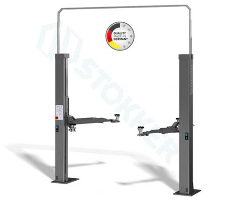 2-post lift SMART LIFT 2.40 SL MM 4T RAL5001, Nussbaum - 2-column lifts
