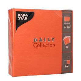 Servietten Daily Collection Falz X Cm Nektarine