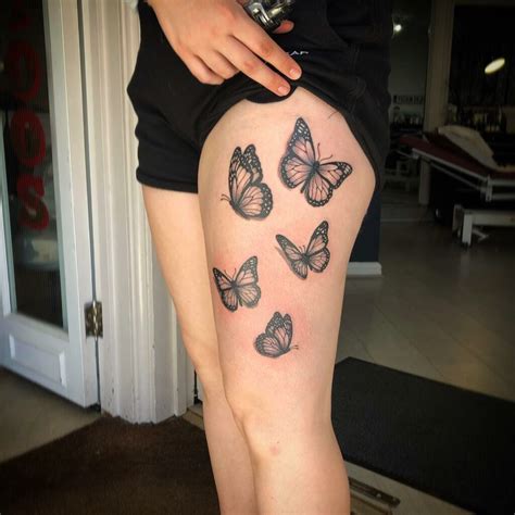 10 Beautiful Butterfly Thigh Tattoo Ideas To Inspire You