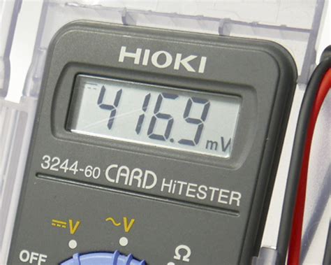 Hioki 3244 60 Card Hitester Digital Multimeter Ems Technology Hioki Hioki Indonesia