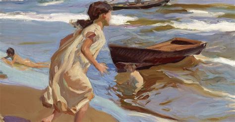 Enjoy some Damn Fine Art Joaquín Sorolla y Bastida The bathing Hour