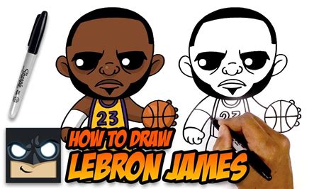 How To Draw Lebron James Step By Step Atelier Yuwaciaojp