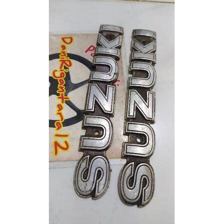 Jual Emblem Tangki Suzuki A100 Econos Original Bekas Shopee Indonesia