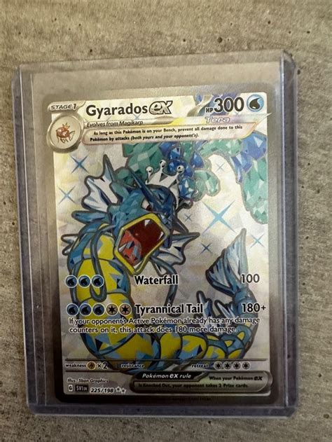 Gyarados Garados Ex Scarlet Violet 225 198 Pokemon Kaufen Auf Ricardo