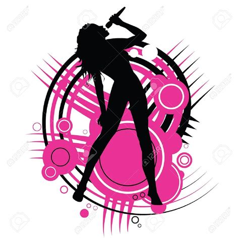 Pink Singer Clipart Look At Clip Art Images ClipartLook