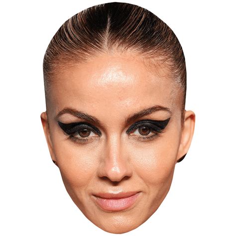 Natasha Poonawalla Make Up Maske Aus Karton Celebrity Cutouts