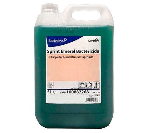 Limpiador Taski Diversey Sprint Emerel Bactericida