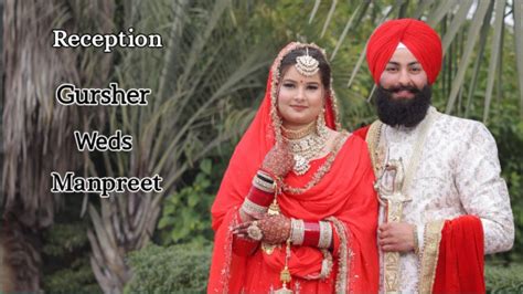 Llive Reception Gursher Singh Weds Manpreet Kaur Video By Ak Live