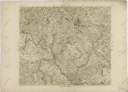 Mappa Geographica Regni Bohemiae In Duodecim Circulos Divisae