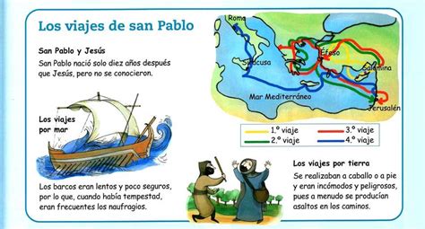 San Pablo Actividades Sobre Los Viajes Historia De San Pablo San