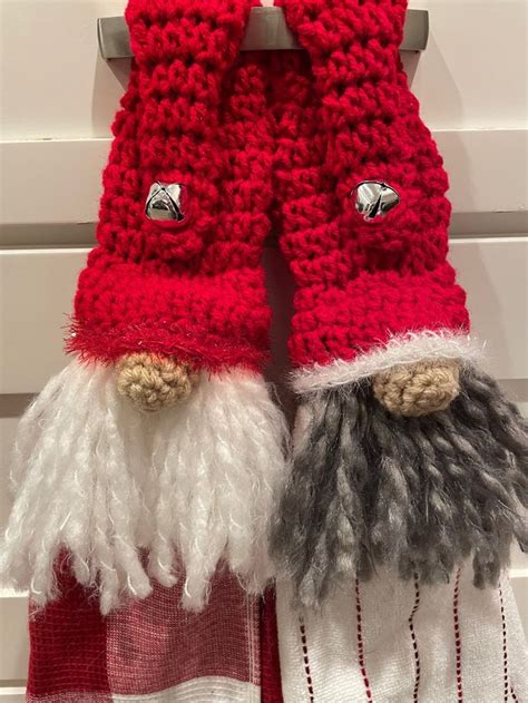 CROCHET PATTERN Gnome In My Home Dish Towel Holder Etsy Crochet